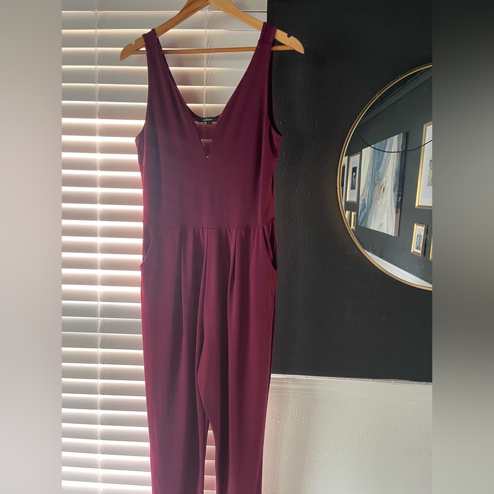 ♦️💄 Ambiance Maroon Jumpsuit 💄♦️